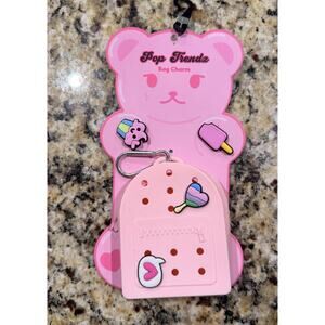 NEW Pop Trends Mini Backpack Bag Charm & Charms Set